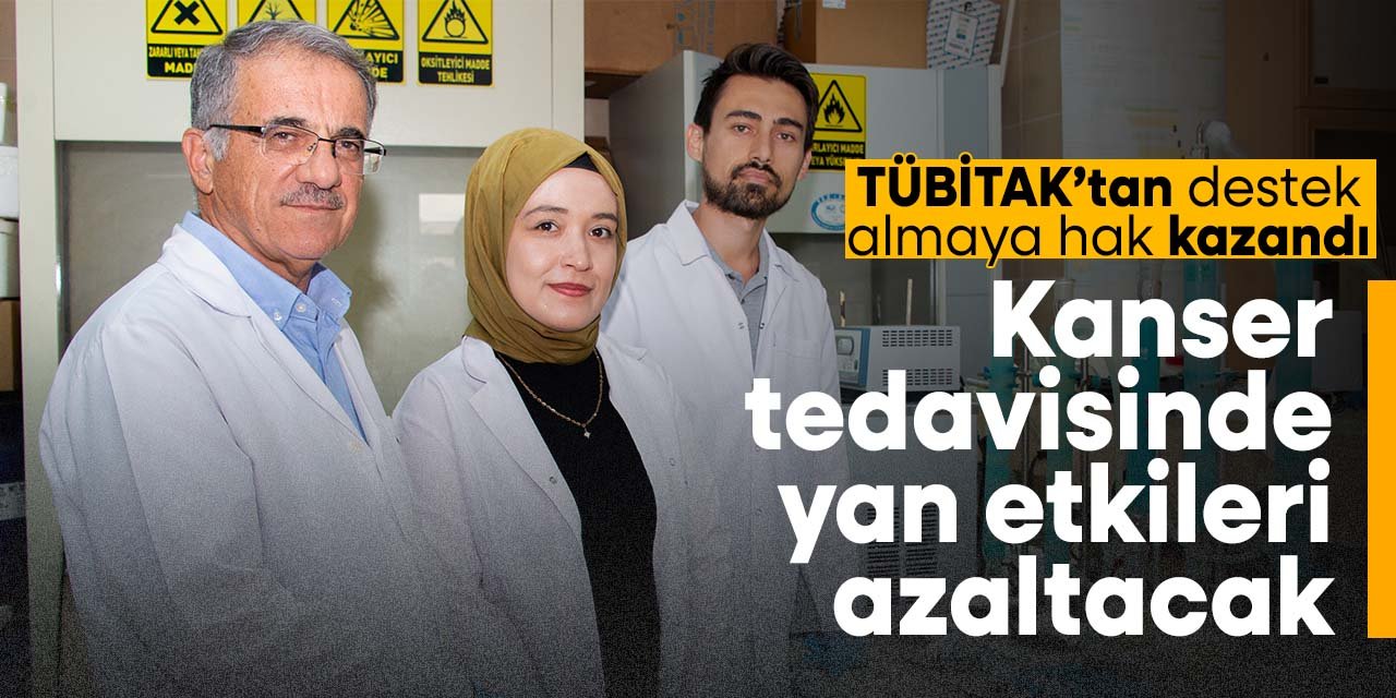 Selçuk Üniversitesi'nden büyük başarı! Kanser tedavisinde yan etkiyi azaltacak projeye TÜBİTAK destek verecek