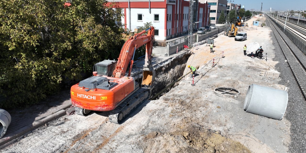 KOSKİ, Banliyö hattında altyapıyı güçlendiriyor