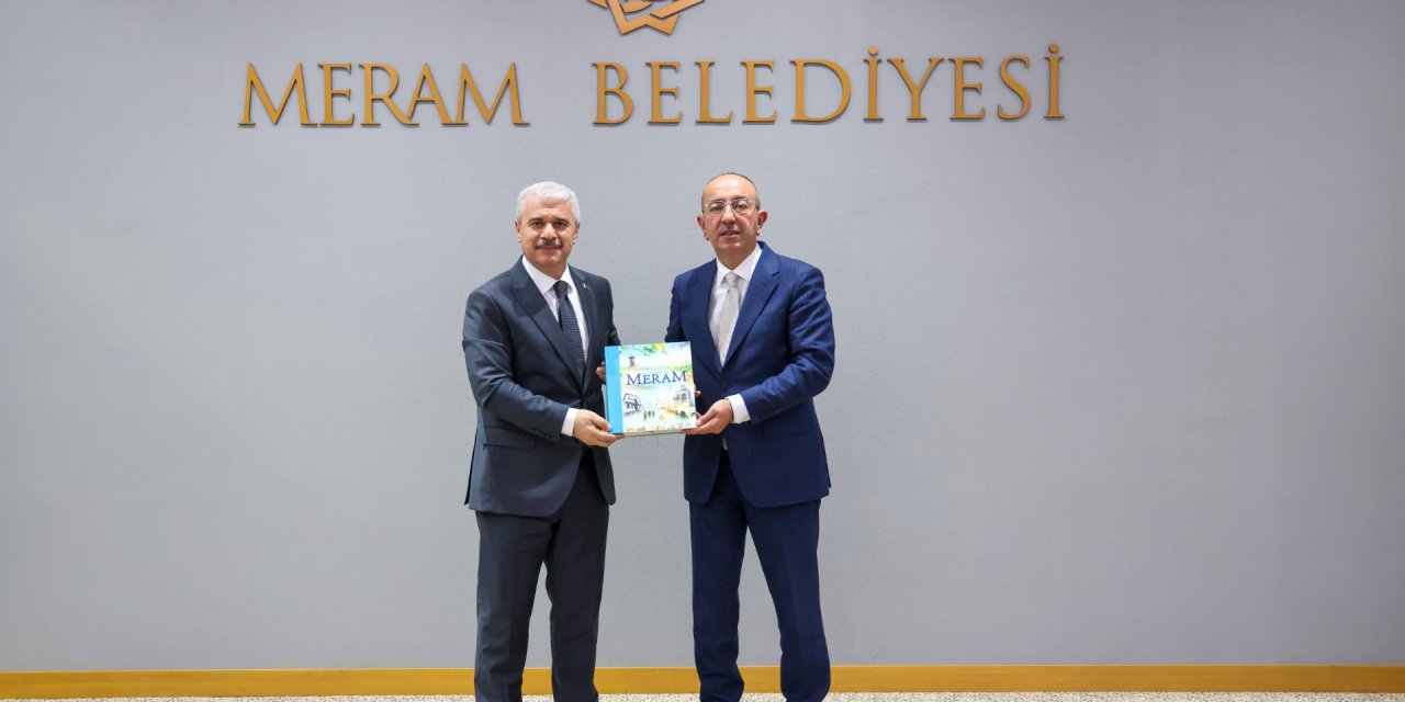 Konya Valisi Akın'dan Başkan Kavuş'a ziyaret