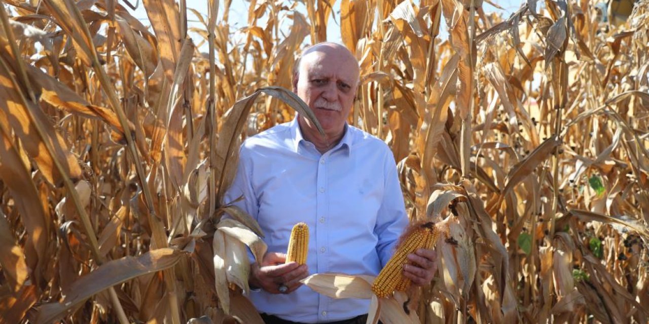 TZOB Başkanı Bayraktar, Konya'da mısır hasadına katıldı! Mısır üretimi hakkında önemli açıklamalar yaptı