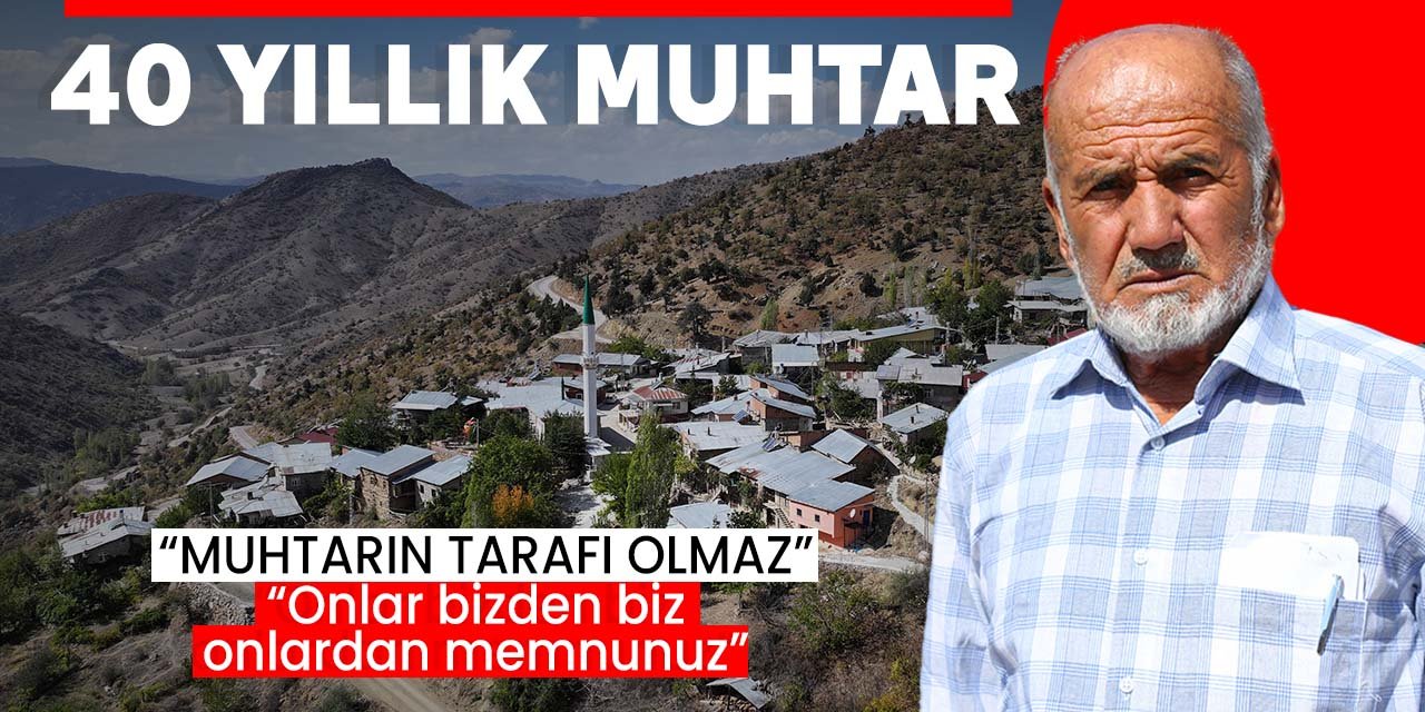 Konya'daki o köyde 40 yıldır muhtarlık yapıyor! O mahalleliyi mahalleli de onu seviyor