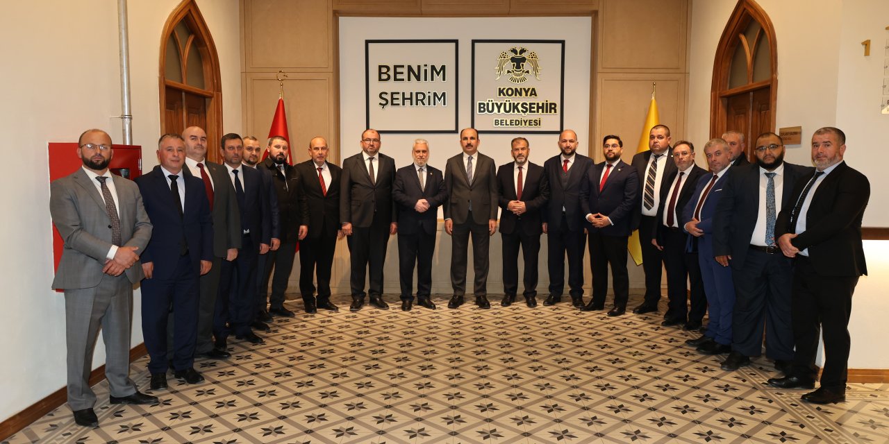 Bulgaristan Müslümanları Başmüftüsü Başkan Altay'ı ziyaret etti