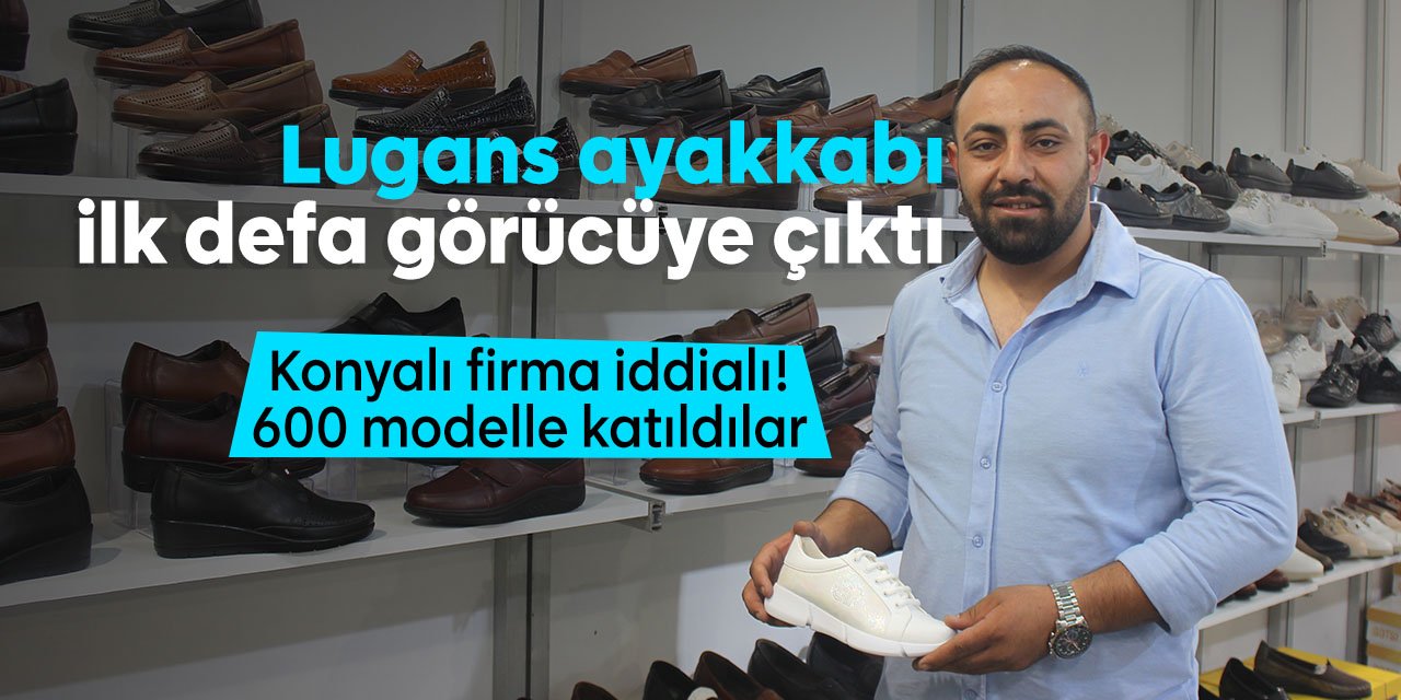 Konyalı yeni ayakkabı firması iddialı! Tamamen deriden kaliteli ayakkabılar üretiyor
