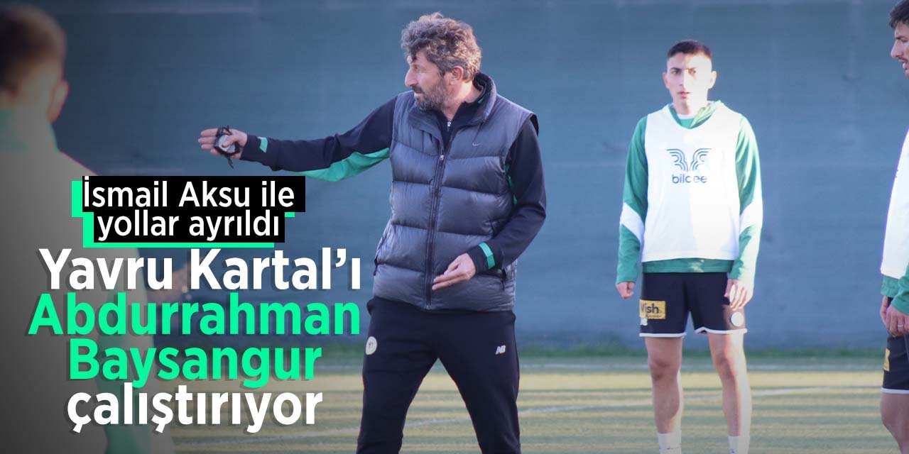 1922 Konyaspor'da İsmail Aksu ile yollar ayrıldı! Takımı Baysangur çalıştırıyor