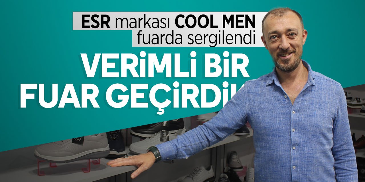 Fuara katılan Konyalı ayakkabı firması COOLMEN Shoes, göz doldurdu