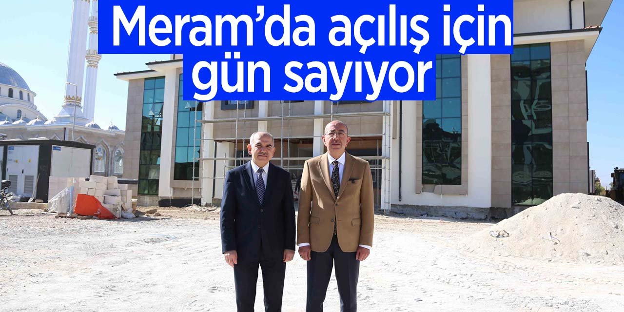Meram'a yeni bir aile sağlığı merkezi daha açılıyor