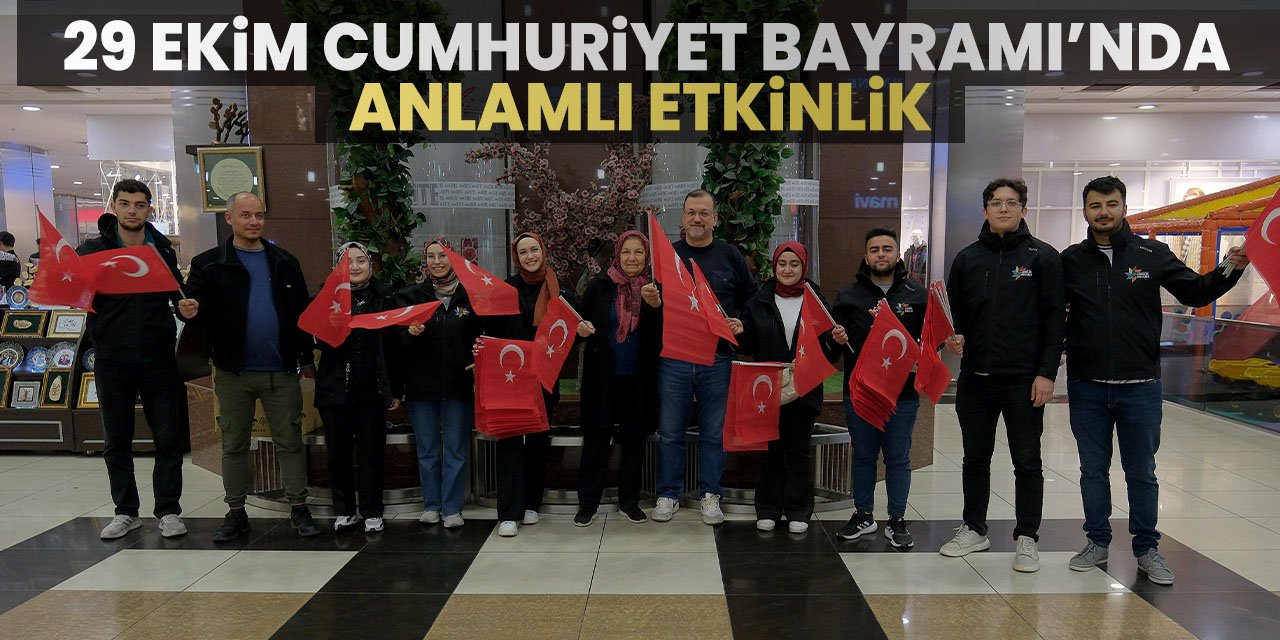 Konya'da 29 Ekim Cumhuriyet Bayramı'nda anlamlı etkinlik