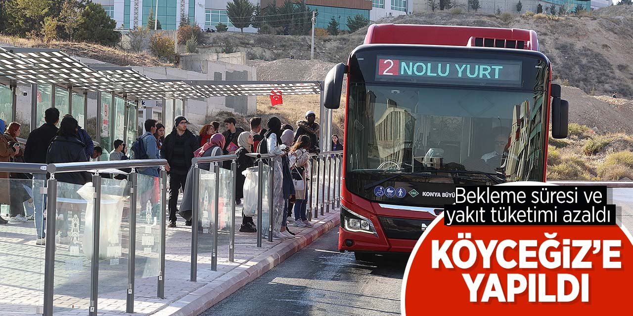 Konya'da turnike sistemi tasarruf ettiriyor! Bekleme süresi ve yakıt tüketimi azaldı