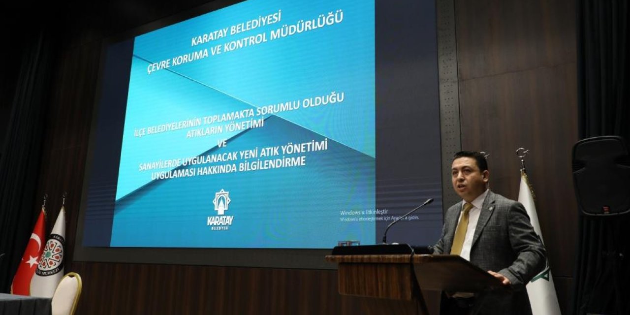 Konya'dan “Sıfır Atık” için yoğun gayret! Karatay ev sahipliği yaptı