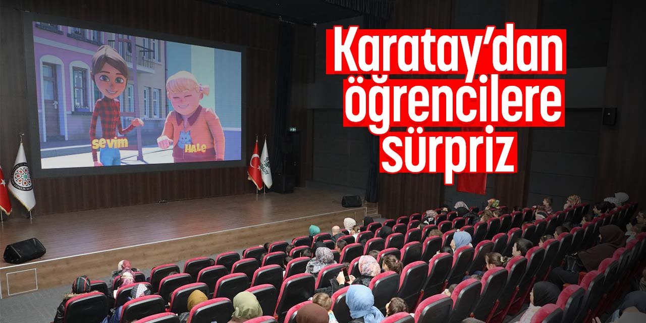 Karataylı öğrencilere ara tatil sürprizi!