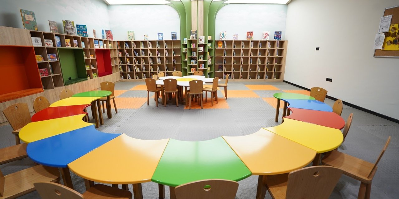 Konya'da günler öncesinde açılmıştı! Hoşkubbe Bebek Kütüphanesi'nde kayıtlar başladı