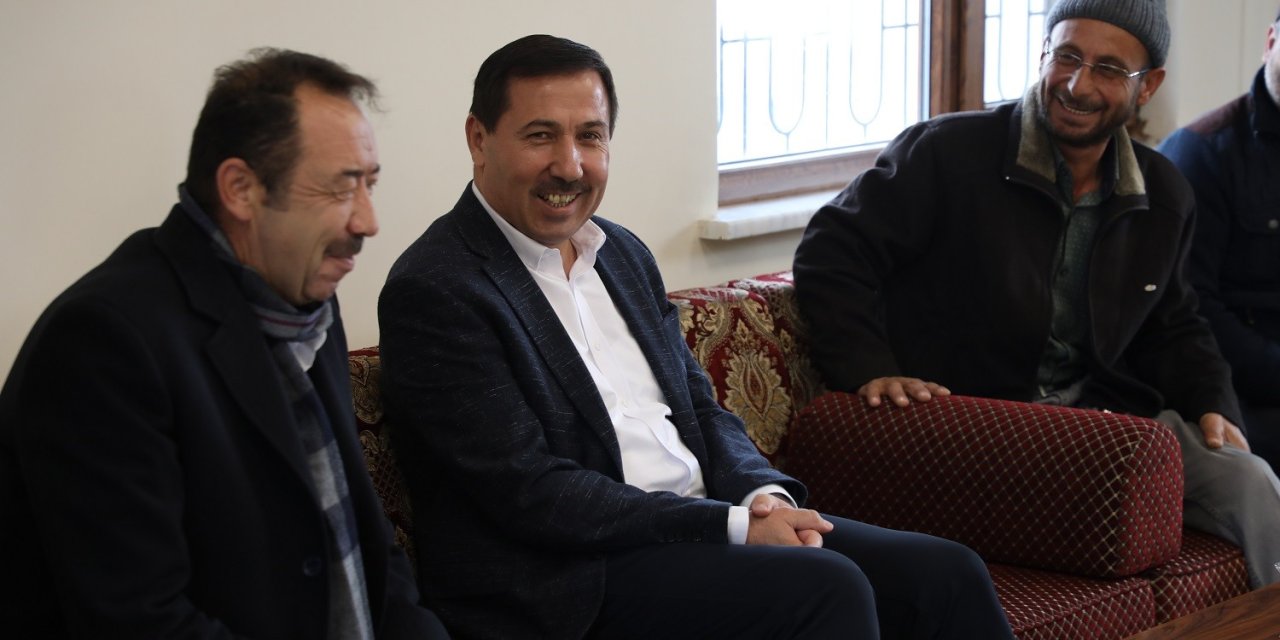 Karatay Belediye Başkanı Hasan Kılca'dan 1 günde 9 mahalleye ziyaret!