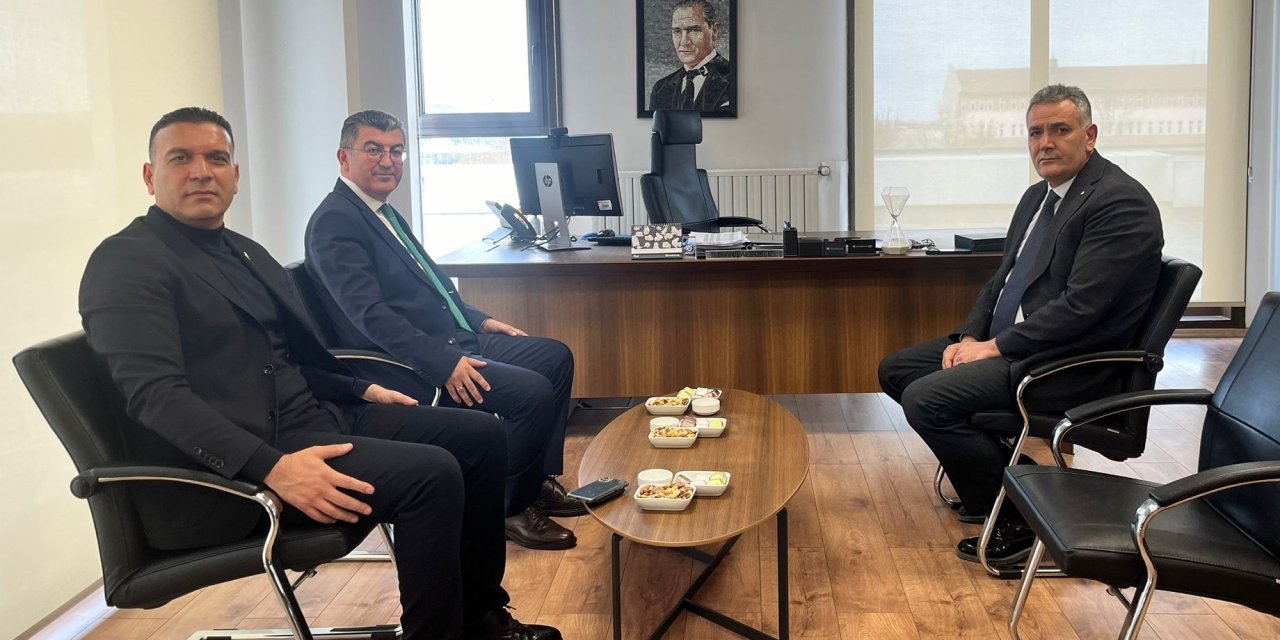 Konya Milletvekili Ekici, Devlet Bankalarının yöneticilerini ziyaret etti