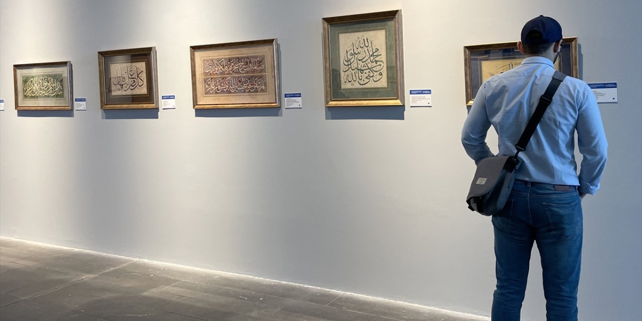 Hezarfen Necmeddin Okyay'a Saygı Sergisi AKM Galeri'de açıldı