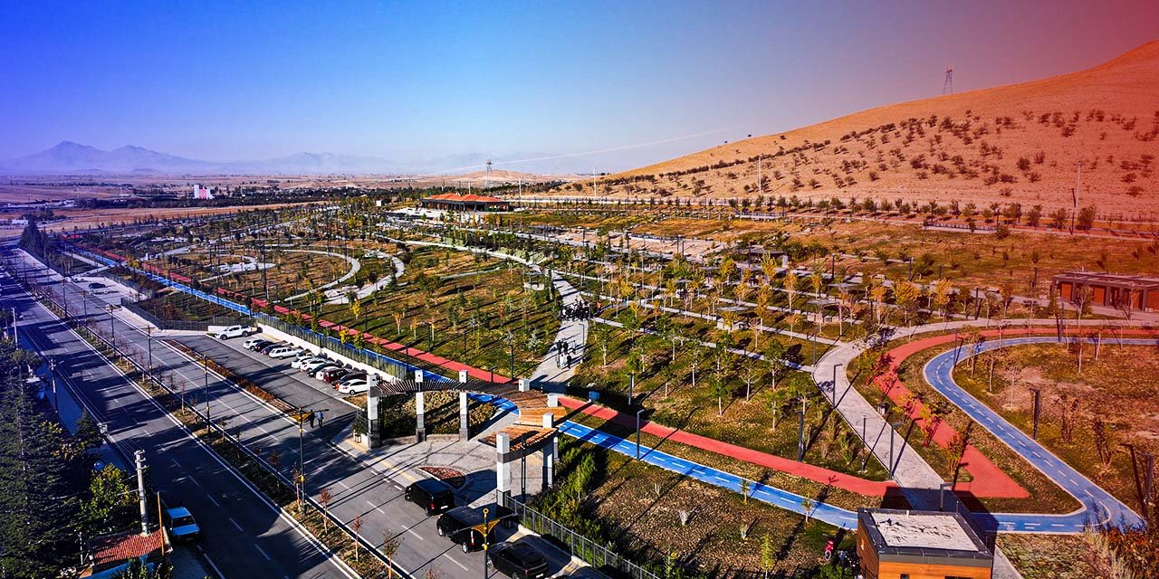 Bu bahçe Konya'nın en büyüğü oldu!