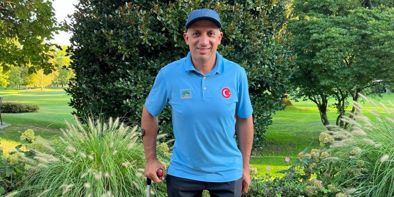 Engelliler Golf Milli Takımı'ndan Mehmet Kazan, İtalya'daki turnuvada 4. oldu