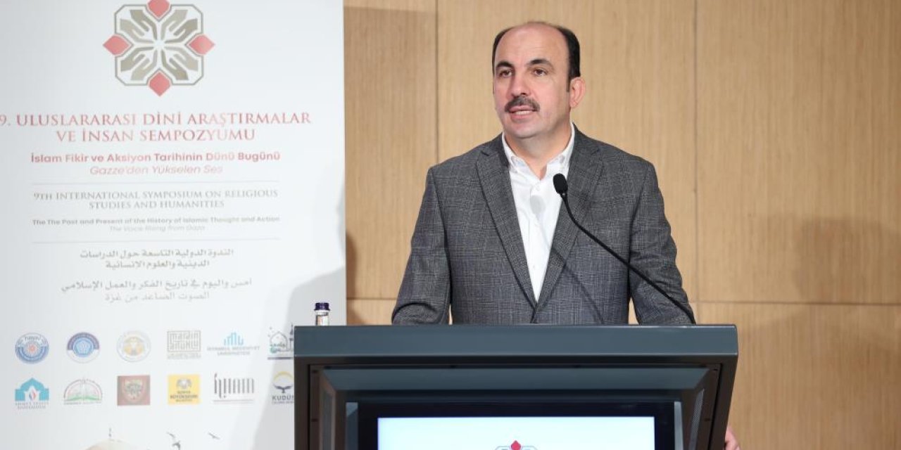 Konya’da 9. Uluslararası Dini Araştırmalar ve İnsan Sempozyumu düzenlendi