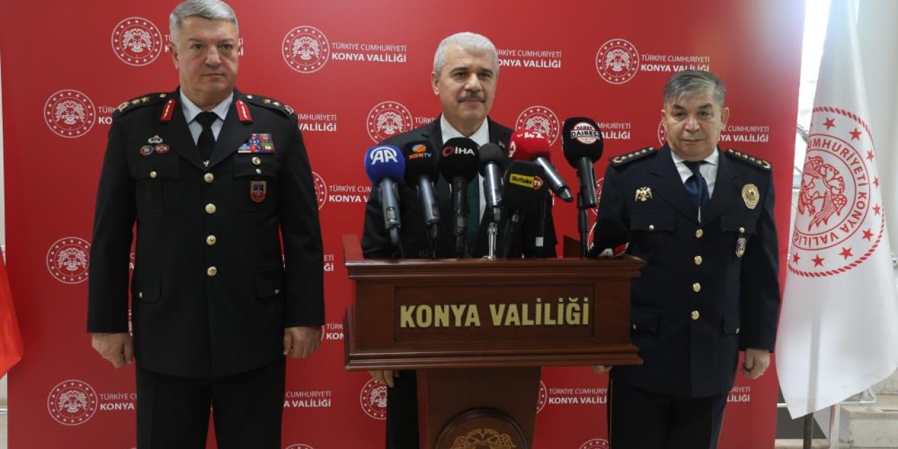 Konya'da yılbaşı öncesi güvenlik önlemleri arttırıldı