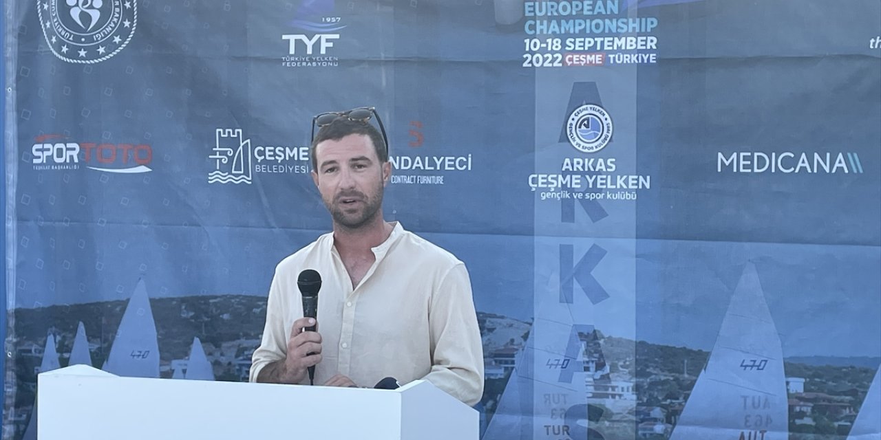 İzmir'deki 470 Avrupa Yelken Şampiyonası'nın açılış töreni yapıldı