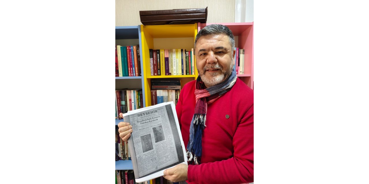 Beyşehir’in ilk gazetesi 70 Yıl önce çıkarıldı