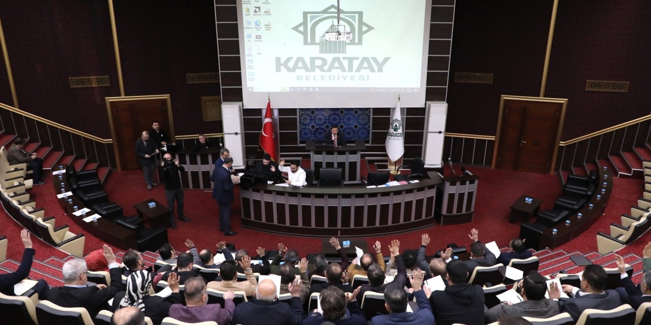 Karatay'da 2025'in ilk meclis toplantısı yapıldı!