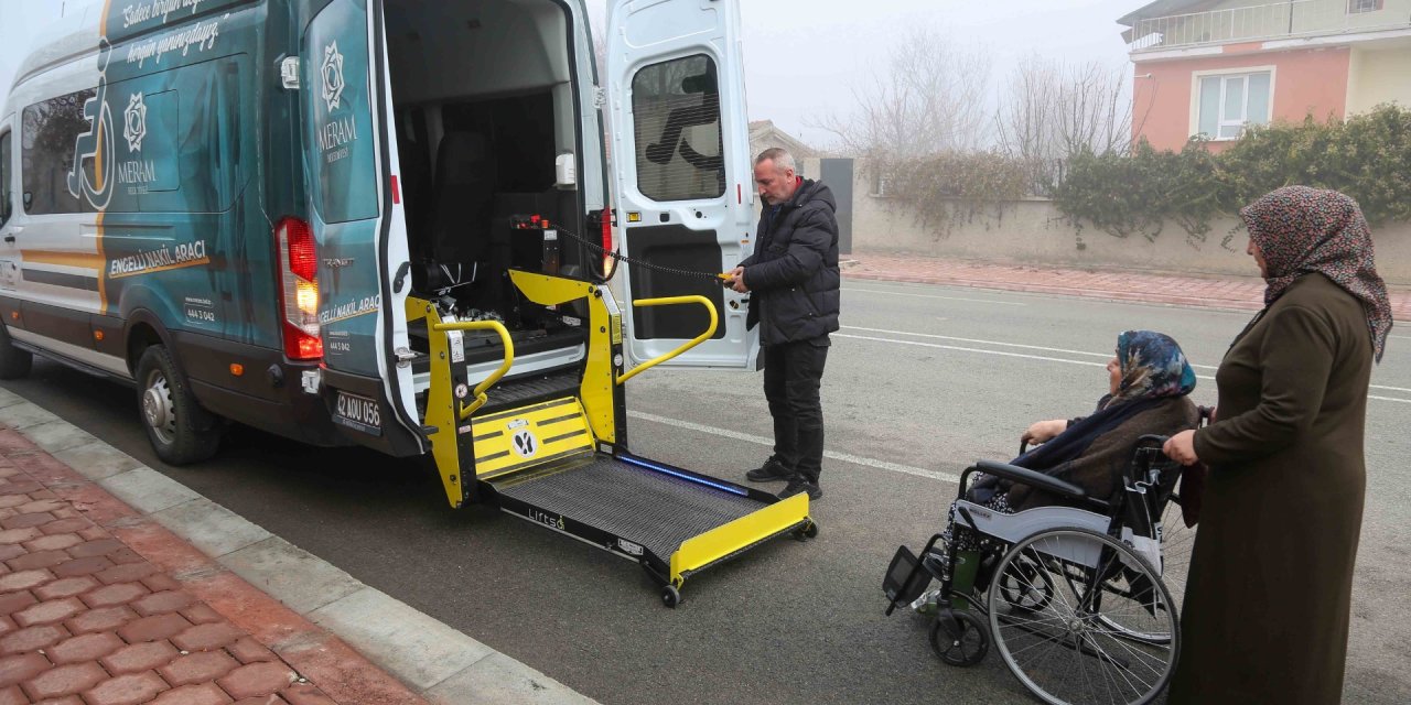 Meram Belediyesi'nden engellilere özel takdir toplayan hizmet!