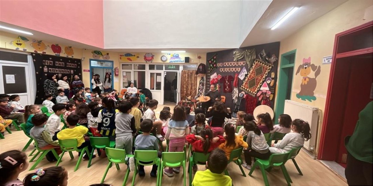 Konya Kulu'da minik öğrencilere yöresel eşyalar tanıtıldı!