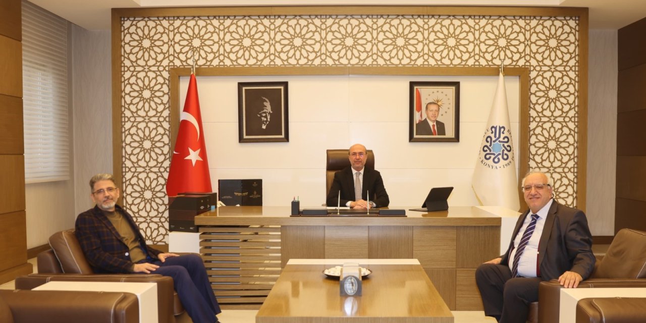 Konya Tabip Odası'ndan Başkan Pekyatırmacı'ya ziyaret