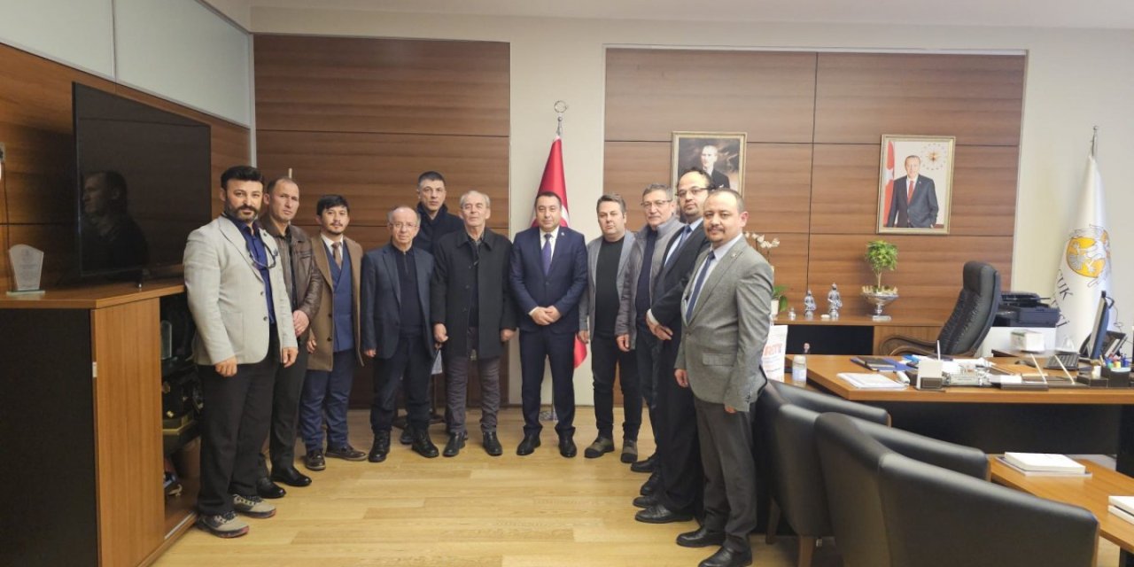 Kırım İş Adamları Derneği, Selçuk Üniversitesi’ni ziyaret etti