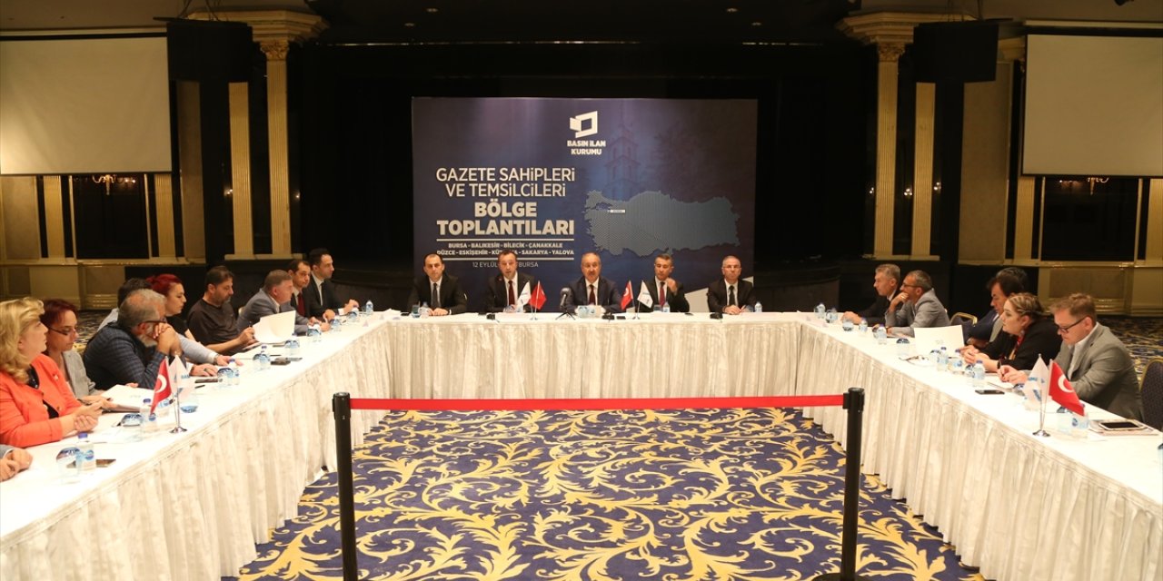 Basın İlan Kurumu Genel Müdürü Cavit Erkılınç, Bursa'da konuştu: