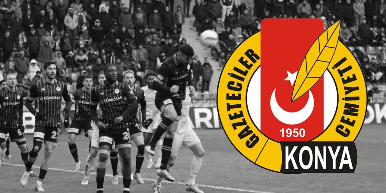 Konya Gazeteciler Cemiyeti'nden tepki: Konyaspor'un her zaman yanındayız