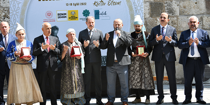 Konya’da Ahilik Haftası Etkinlikleri Bakan Kirişci’nin Katılımıyla Başladı