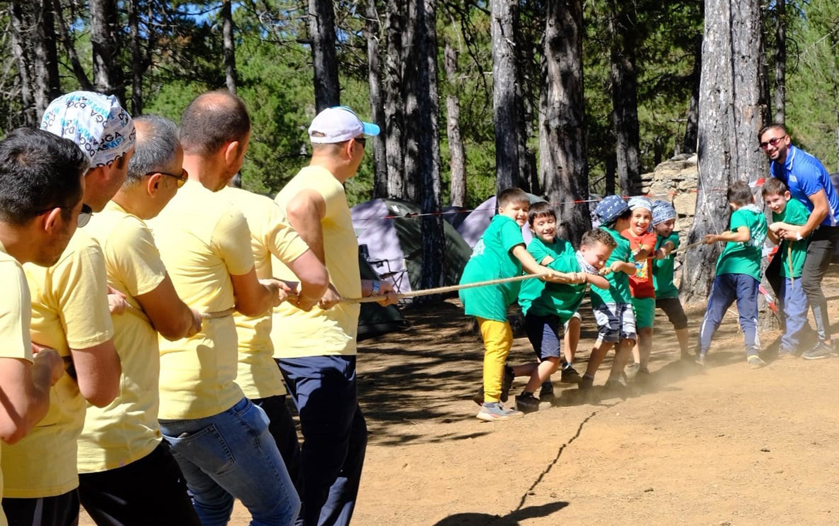 Baba- Oğul Kampına Yoğun İlgi