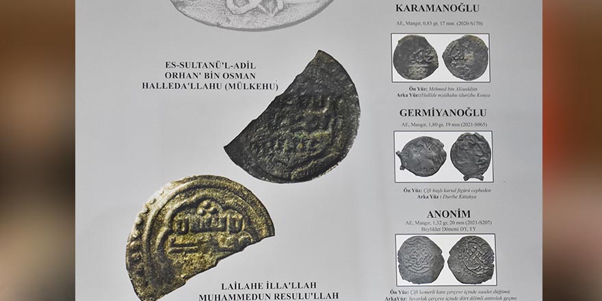 Osmanlı'nın ilk fethettiği kalede Orhan Gazi'nin sikkesi bulundu