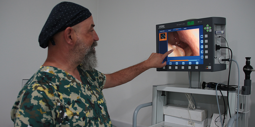 Hapşırma şikayeti olan iki hastanın burunlarından sinek larvası çıktı