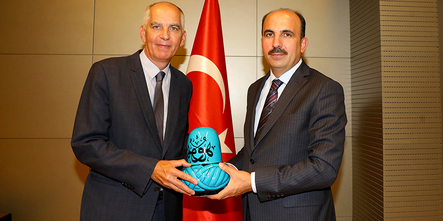 Fransa’nın Ankara Büyükelçisi Magro Başkan Altay’ı Ziyaret Etti