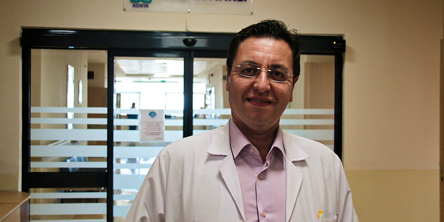 Konya'da 12 yıl bekledikten sonra böbrek nakledilen hasta, bağışçı aileye minnettar