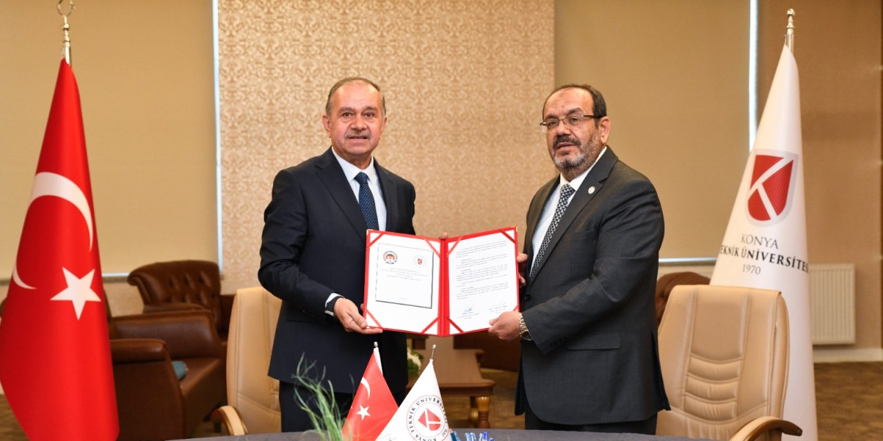 İstihdama katkı sunacak! Konya'da “Üniversite Sanayi İş Birliği Protokolü” İmzalandı