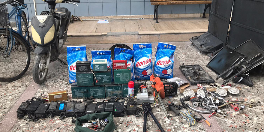 Konya'da 33 çalıntı bisikletin ele geçirilmesiyle ilgili 5 şüpheli yakalandı