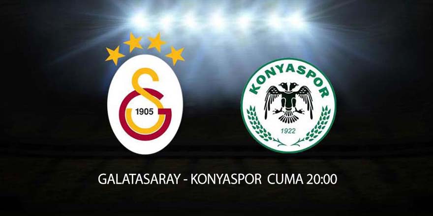 Galatasaray ile Konyaspor 43. randevuda