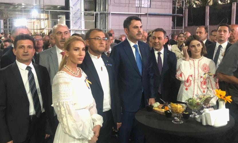 KONİAD Resepsiyona katıldı.