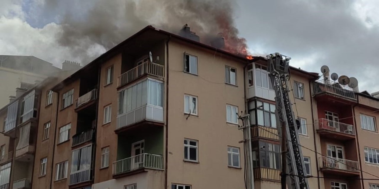 Konya'da korku dolu anlar