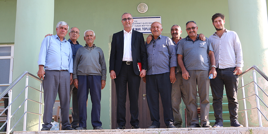 Yunak Belediye Başkanı Ali Konak'ın mahalle ziyaretleri