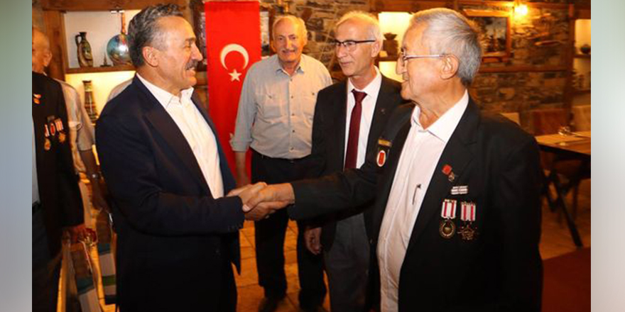 Seydişehir'de gaziler onurlarına verilen yemekte buluştu