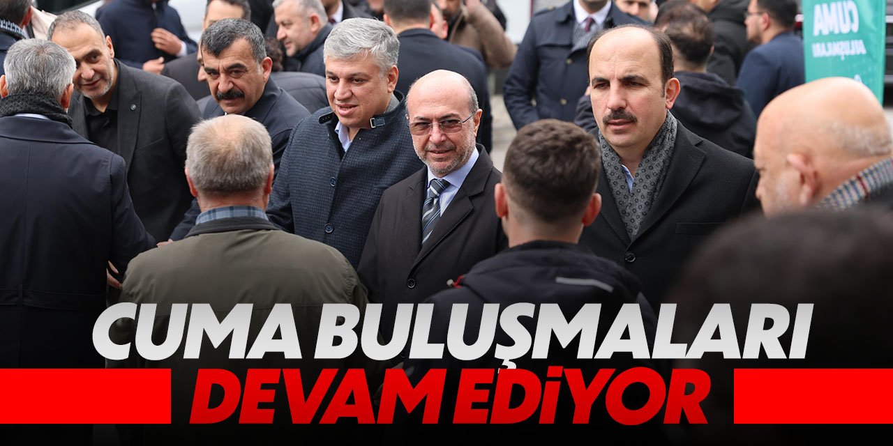 Selçuklu'da gelenekselleşen Cuma Buluşmaları devam ediyor
