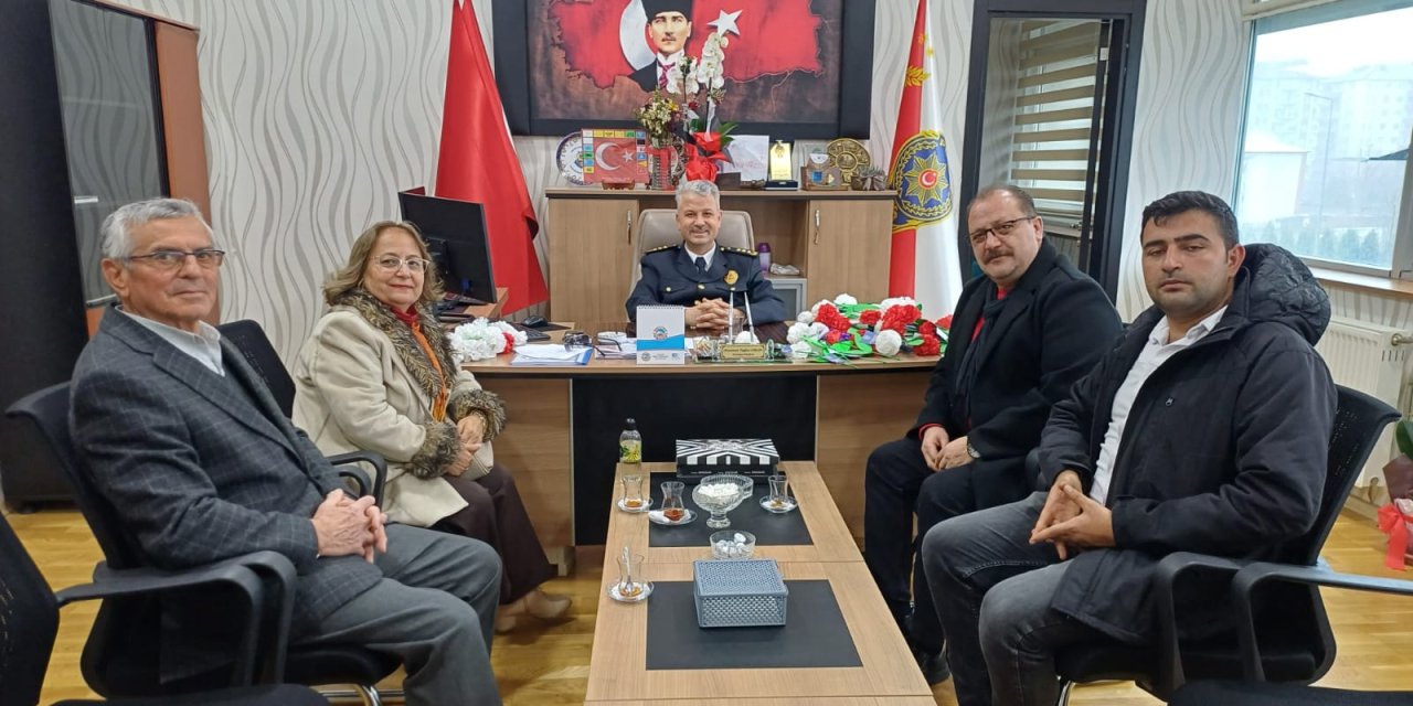 Seydişehir Kent Konseyinden İlçe Emniyet Müdürüne Ziyaret!