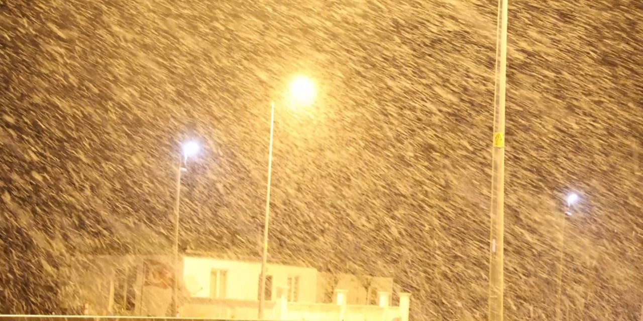 Aksaray'da nisan karı