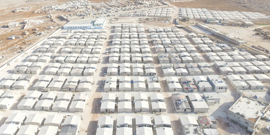 Suriye'de 69 bine yakın briket ev inşa edildi