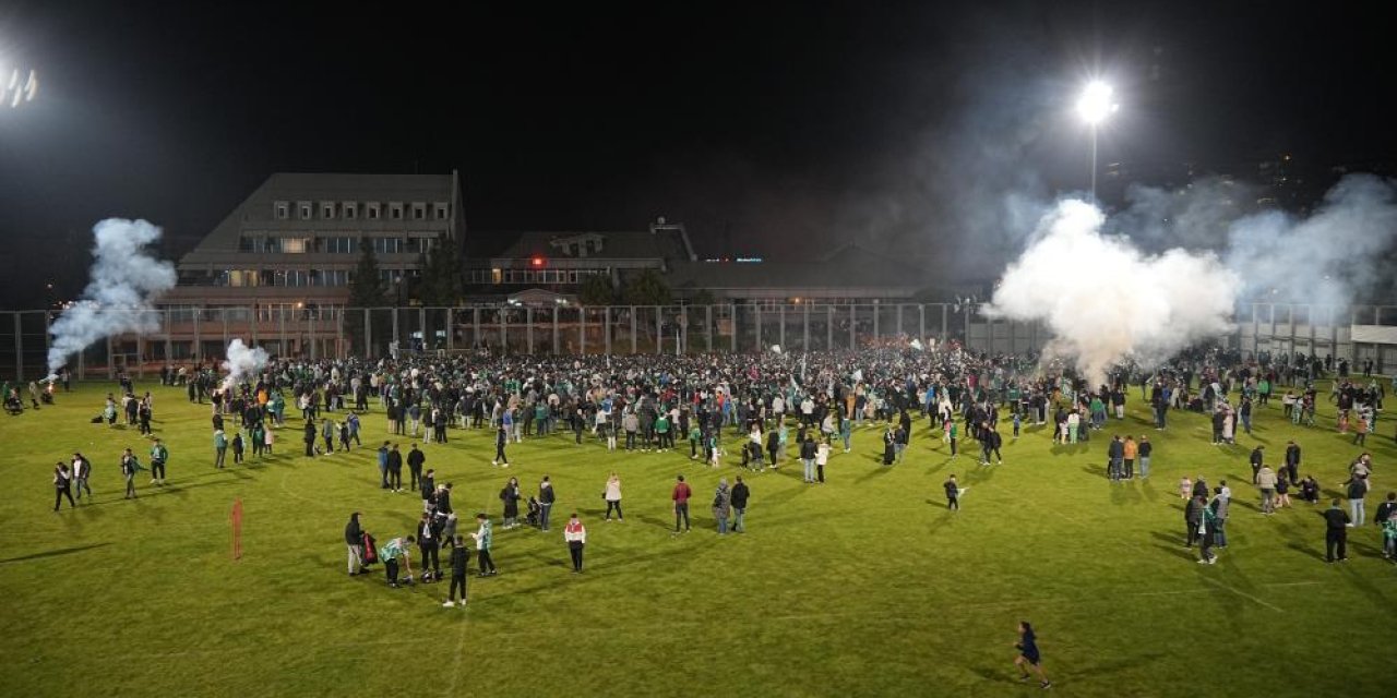 Bursaspor taraftarıyla buluştu!