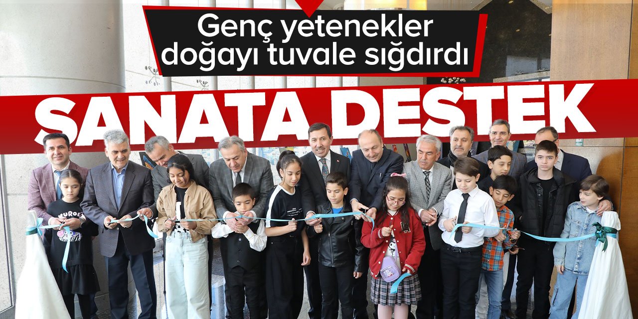 Karatay Belediyesi'nden sanata destek: Konya'da 'Doğanın Uyanışı' sergisi yapıldı
